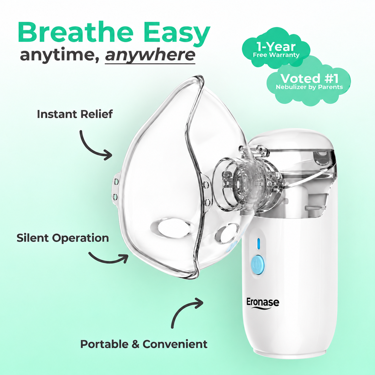 Eronase™ Portable Nebulizer